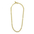 Collana Marlù catena dorata a cerchi 5,6mm