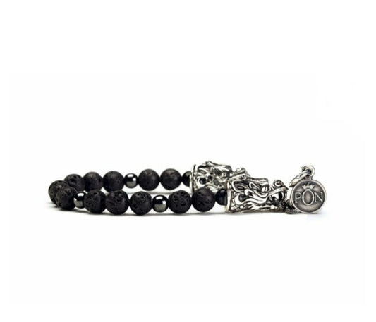 Bracciale uomo Portonovo Drago Lavica