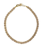 Collana donna Diamond accessori “scacchi” golden