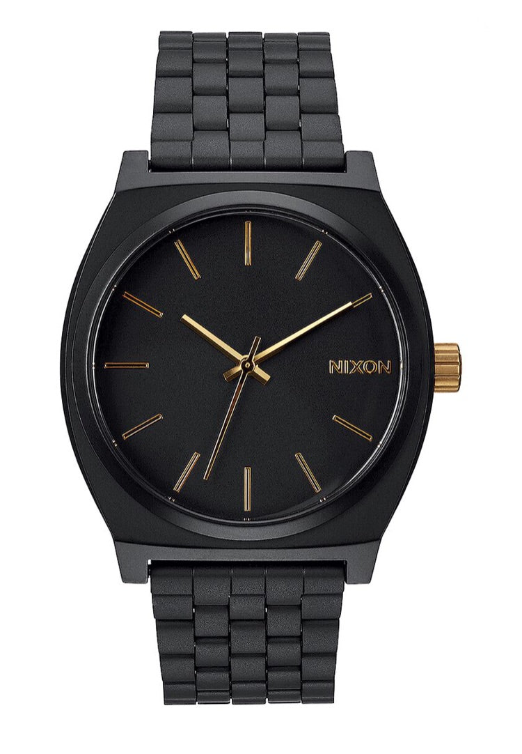 Orologio Nixon Time Teller Matte black/gold