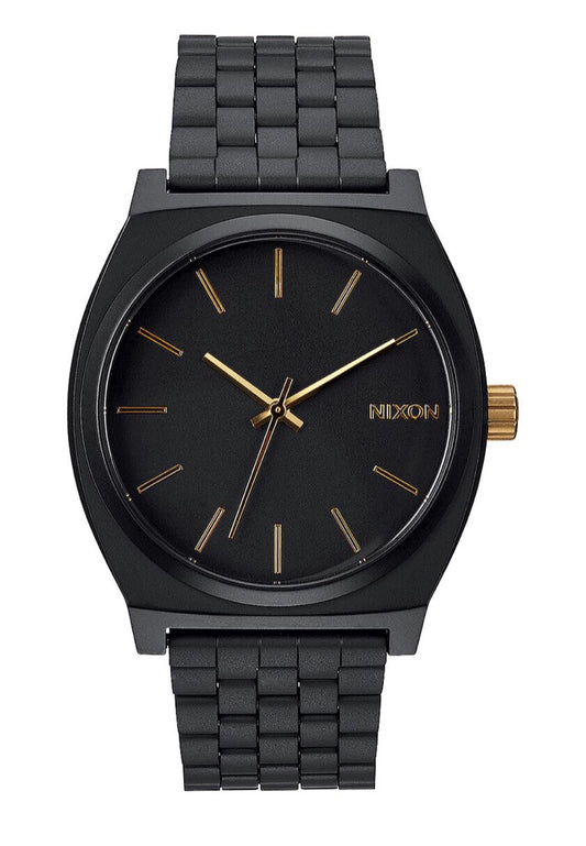 Orologio Nixon Time Teller Matte black/gold