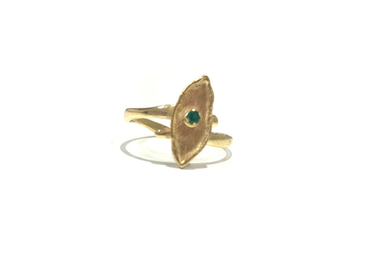 Anello Donna Marcello Pane Zircone Verde