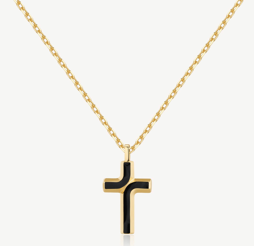 Collana Brosway uomo croce BACKLINER