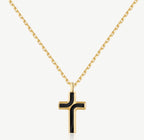 Collana Brosway uomo croce BACKLINER