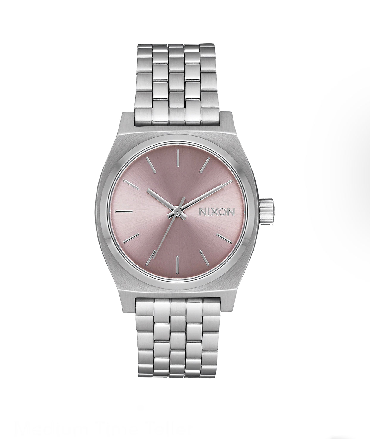 Orologio Nixon medium Time teller silver/pale lavander