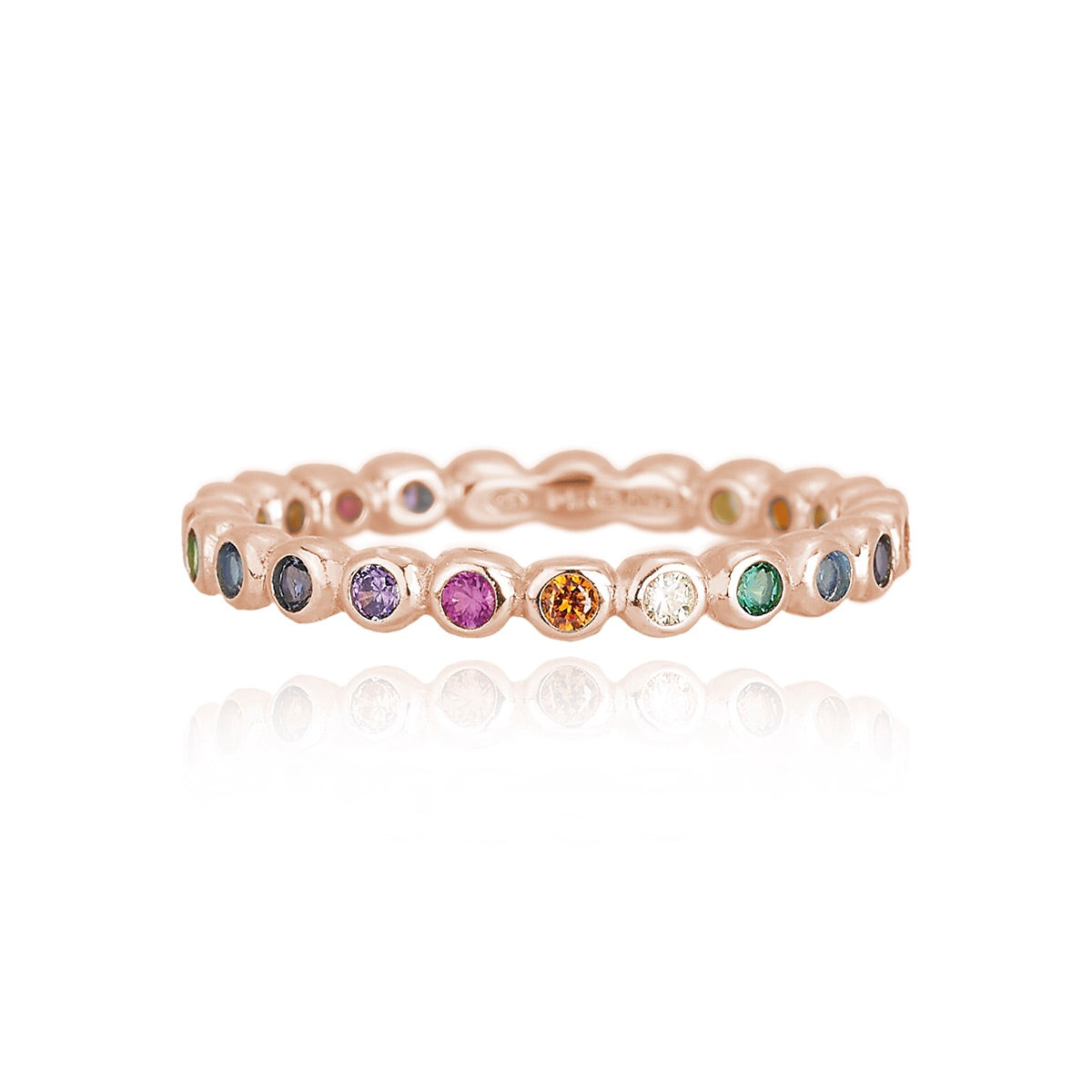 Anello Mabina Veretta multicolor round