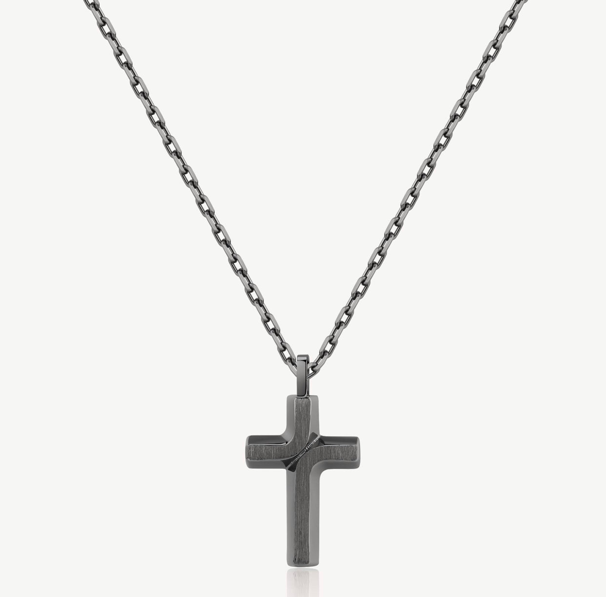 Collana Brosway uomo croce BACKLINER