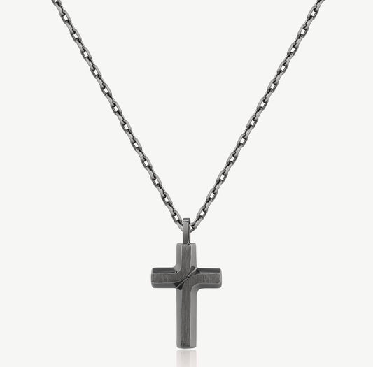 Collana Brosway uomo croce BACKLINER