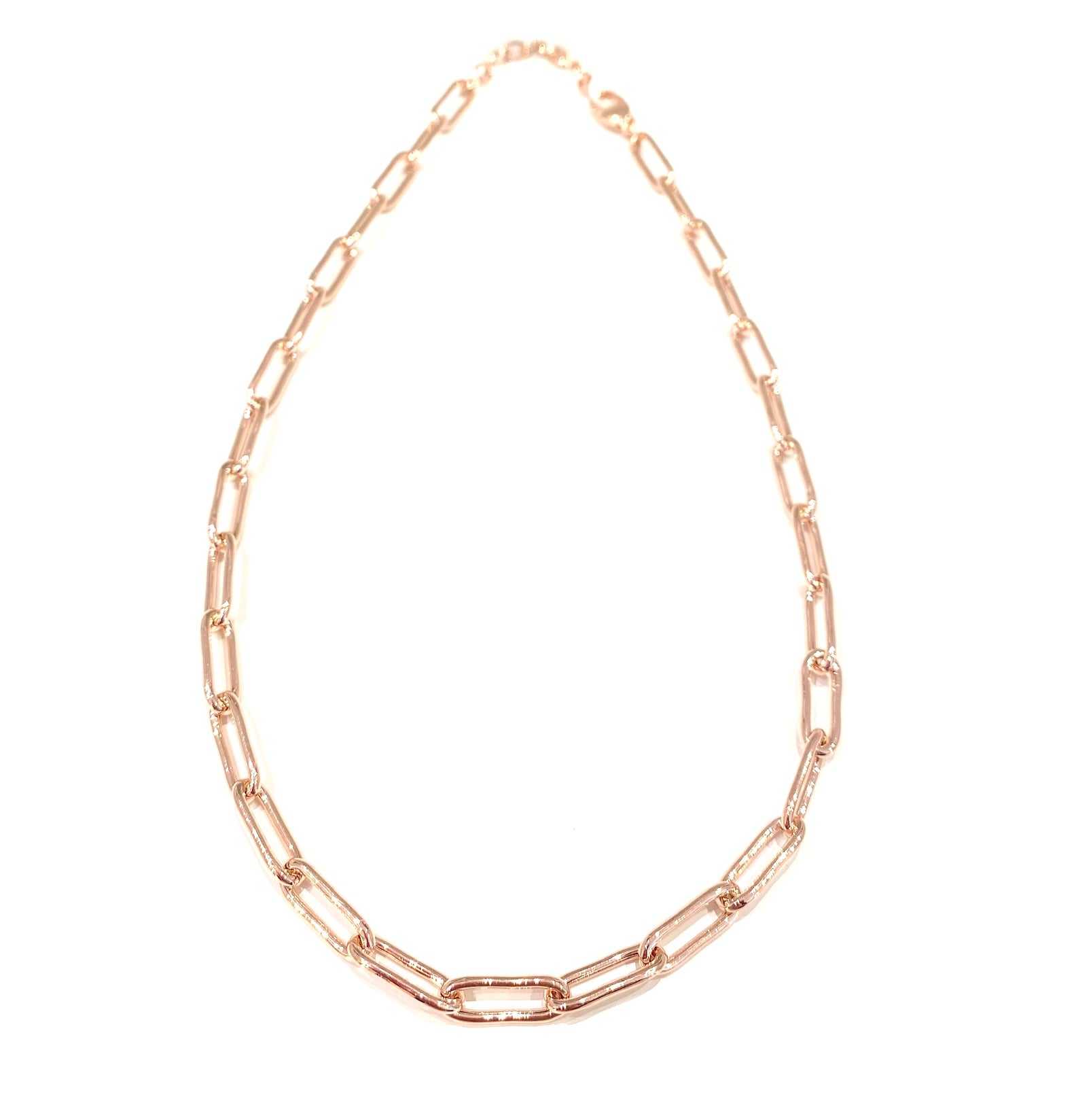 Collana Marcello Pane maglia rettangolare