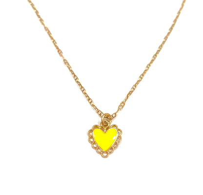 Collana donna Vivian Tiny Heart Pendant Gold