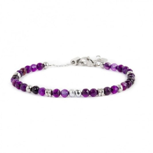 Bracciale Marlù donna pietre viola