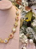 Collana donna Diamond accessori Flowers