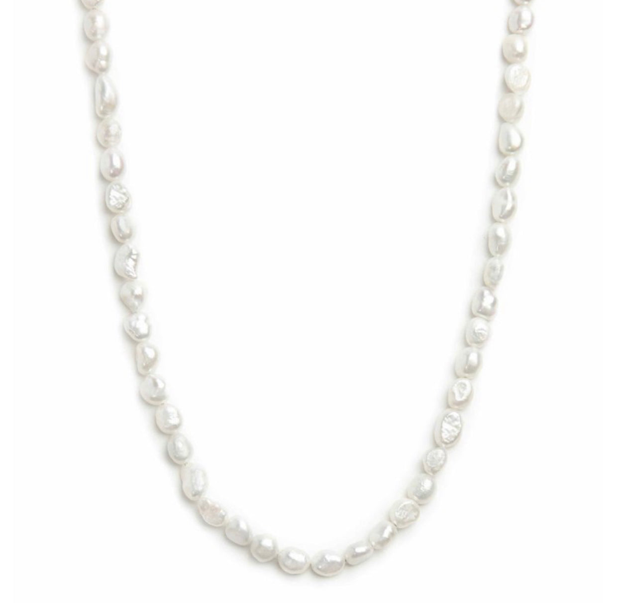 COLLANA MARLU' DONNA con perle di fiume masticate