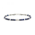 Bracciale Marlù uomo pietre lapis blu ed ematite