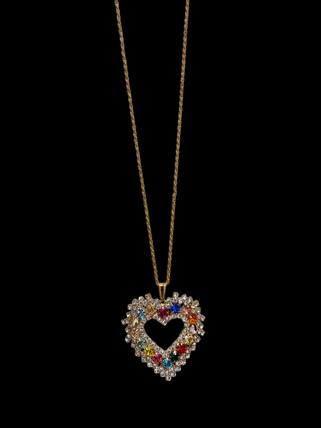Collana donna Diamond Accessori Heart