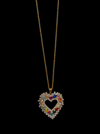 Collana donna Diamond Accessori Heart
