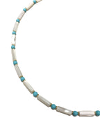 Collana donna Alisia tubi Madreperla