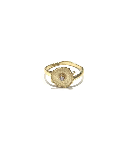 Anello Donna Marcello Pane Zircone Bianco