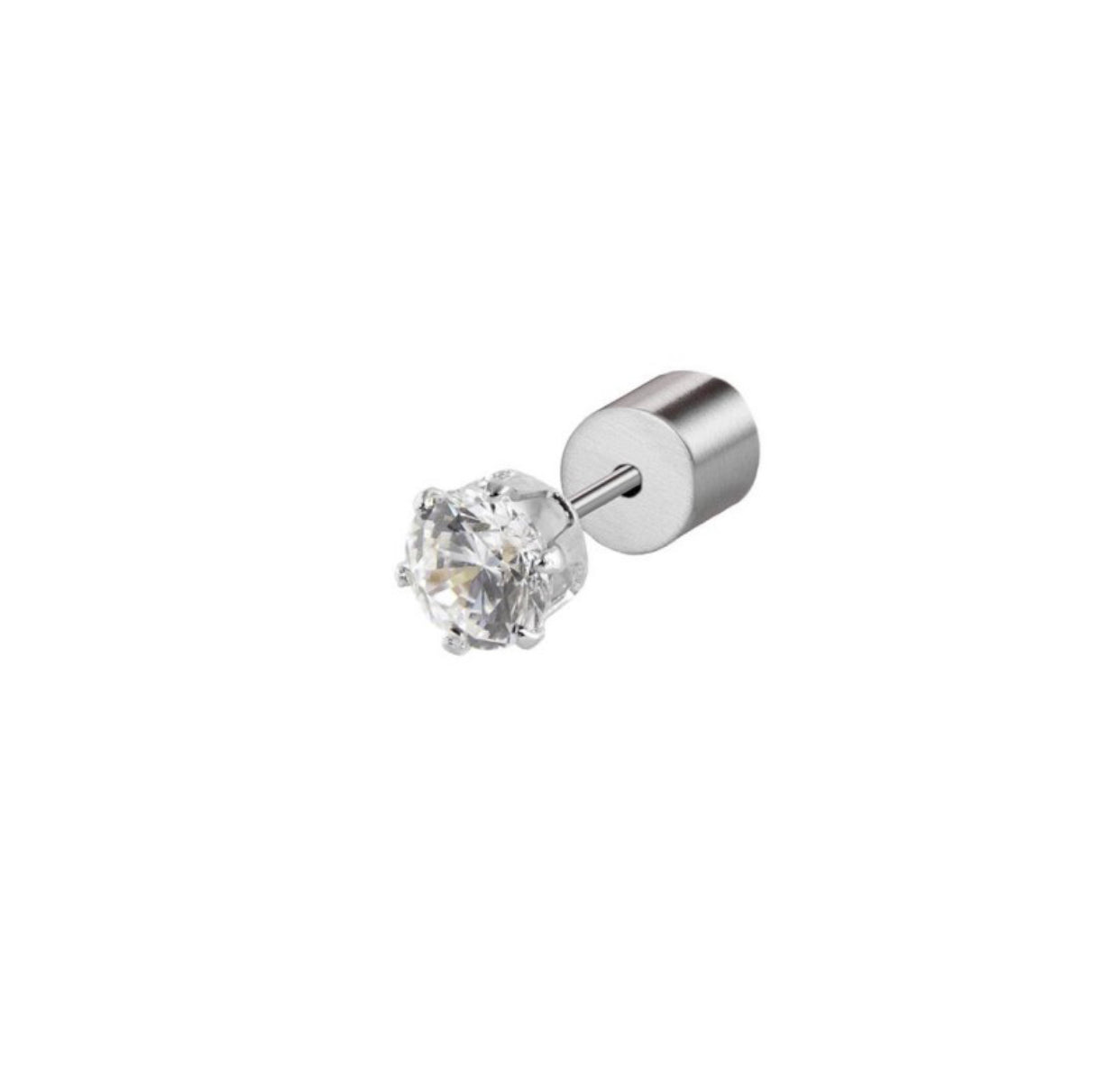 Mono orecchino Marlù zircone 4mm
