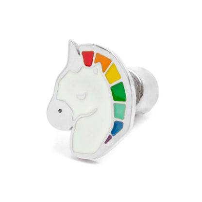 Mono orecchino Marlù Unicorno arcobaleno